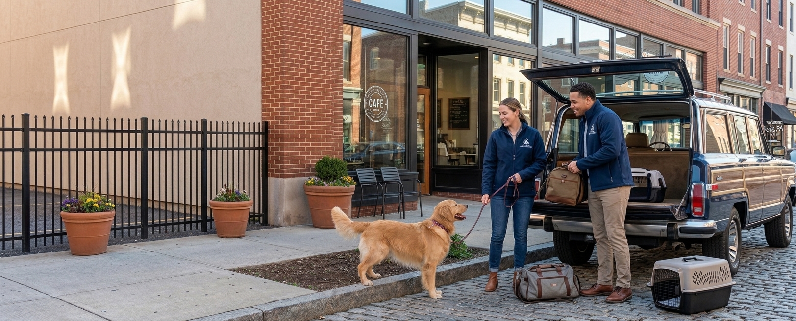 Commercial pet waste removal service in York keeps business properties clean