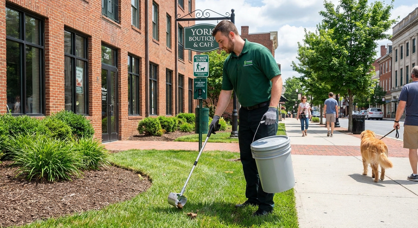 Keeping York Businesses Clean with Commercial Pet Waste Removal