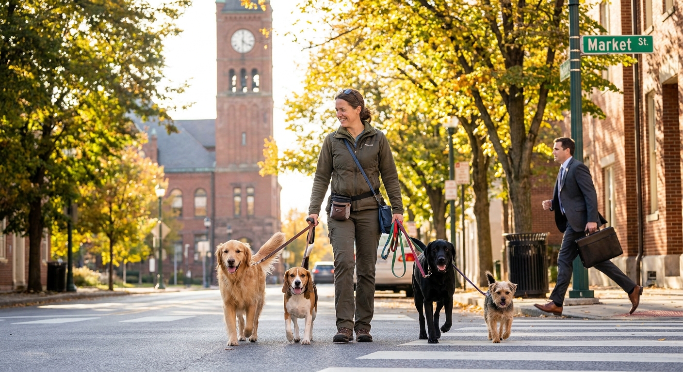 Need a Dog Walker in York While You're at Work?