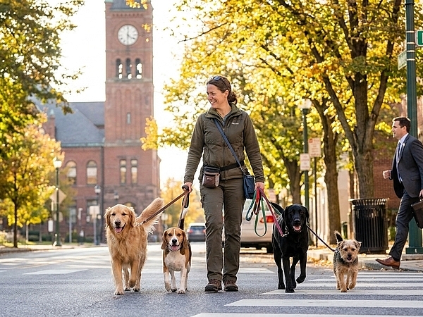 Need a Dog Walker in York While You're at Work?