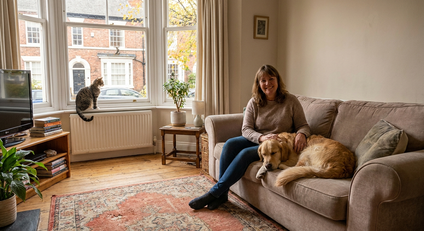 In-home pet sitting in York keeps pets calmer and happier at home