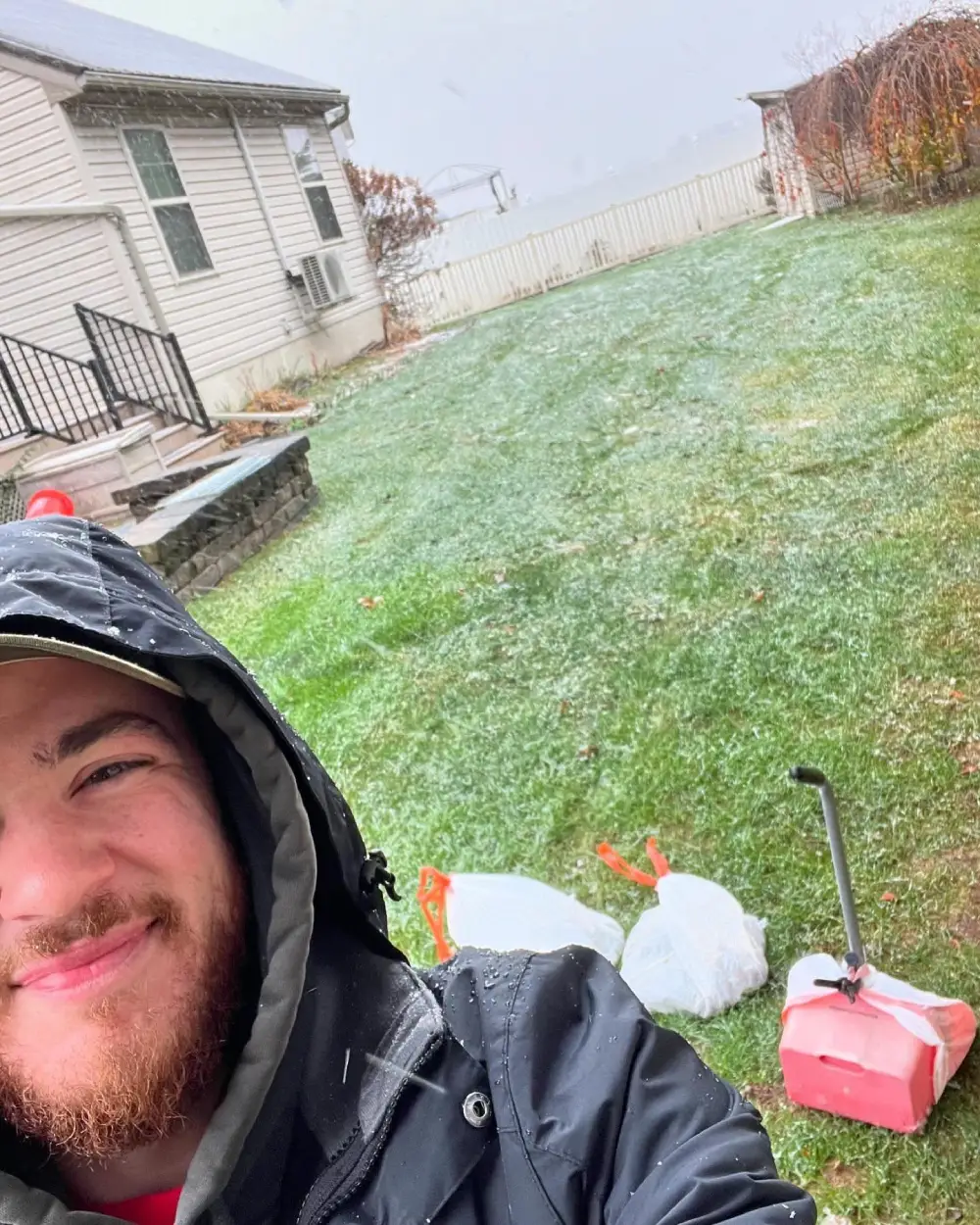 Yard hazards for pets in York due to skipped cleanup, including waste, sharp objects, and overgrown grass